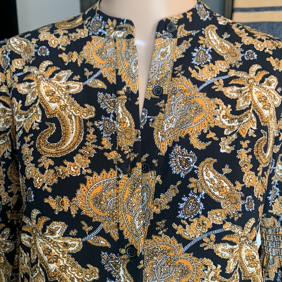 Michael Kors Long Sleeve Blouse Shirt - Picture 3 of 6